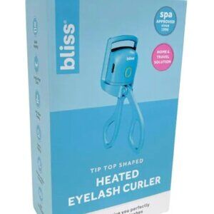 Bliss Rechargeable Heated Eyelash Curler In Blue